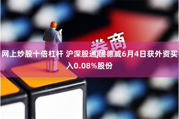 网上炒股十倍杠杆 沪深股通|固德威6月4日获外资买入0.08%股份