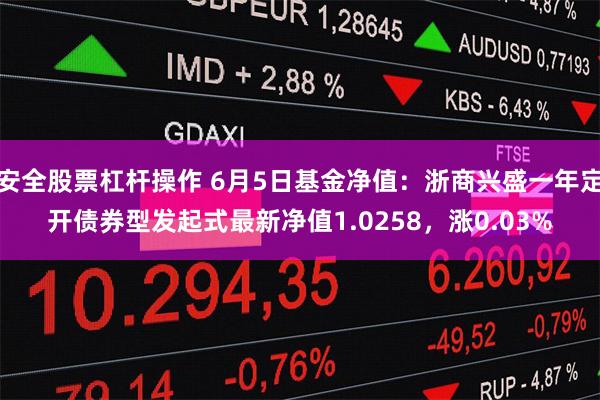 安全股票杠杆操作 6月5日基金净值：浙商兴盛一年定开债券型发起式最新净值1.0258，涨0.03%