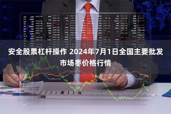 安全股票杠杆操作 2024年7月1日全国主要批发市场枣价格行情