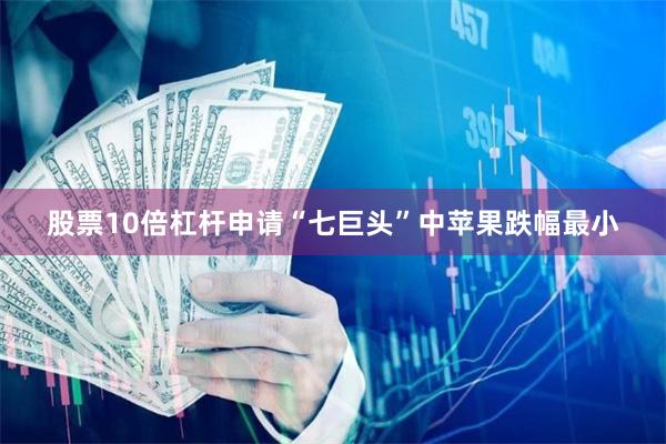 股票10倍杠杆申请“七巨头”中苹果跌幅最小